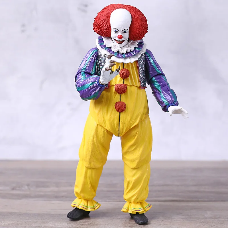 Neca Джокера в стиле Джокер 1990 Стивен Кинг клоун ПВХ Экшн фигурки игрушки куклы для