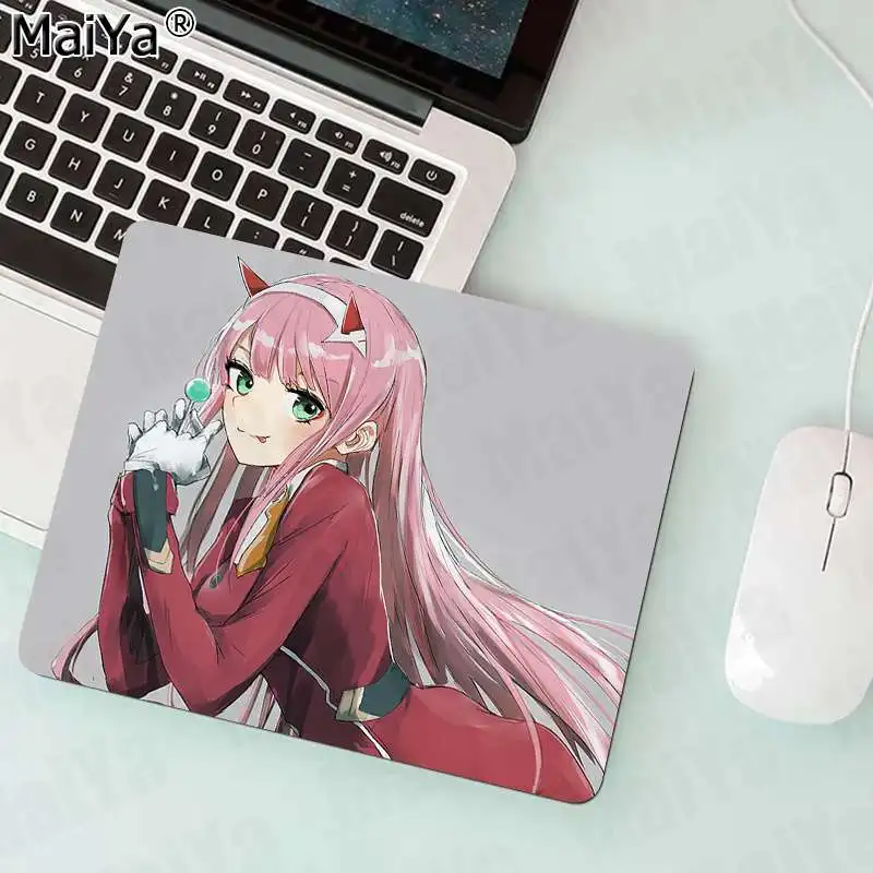 Maiya My Favorite Anime Darling in the FranXX ноутбук коврик для мыши большой коврик для мыши клавиатуры коврик - Цвет: Not Lock Edge25x29cm