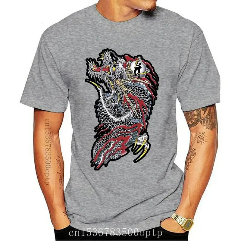 

Новинка, футболка якудза, футболка якудза, 100 хлопок, 5 шт., Мужская забавная Повседневная футболка с принтом и коротким рукавом