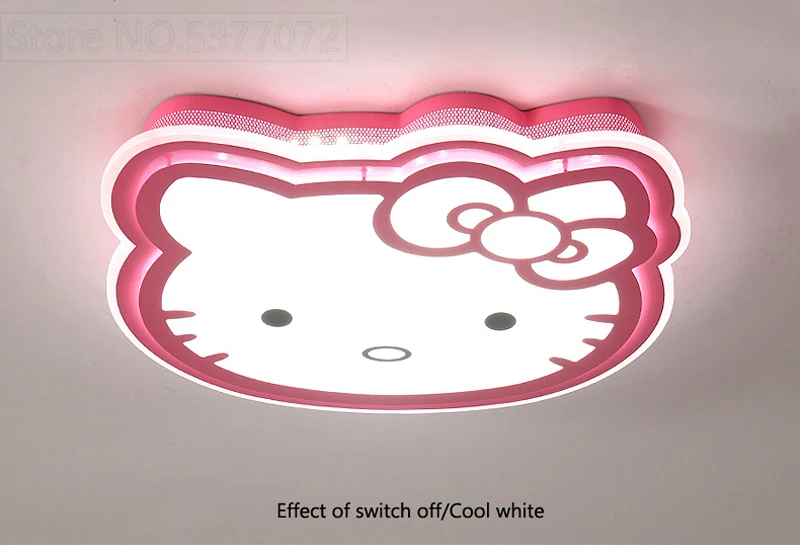 Pink Cartoon Cute Baby Girls Room Ceiling Light Princess Beautiful Kids Bedroom Ceiling Lamp Child Children Room Ceiling Light