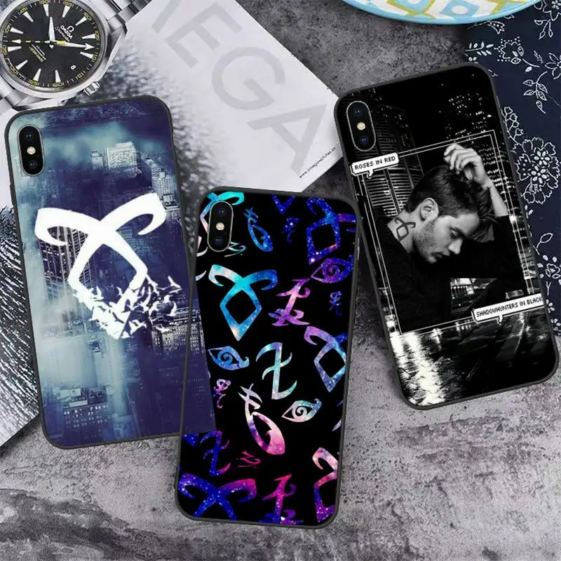 

Series Shadowhunters TV Phone Case for iPhone 11 12 13 pro XS MAX 8 7 6 6S Plus X 5S SE 2020 XR mini