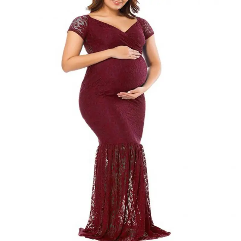 Maternity Skirt Photography Props Lace Pregnancy Clothes Dresses For Photo Shoot Clothing Women | Мать и ребенок