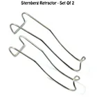 Стоматологический имплантат щек и губ, Ретрактор Sternberg, лабораторные ретраторы, хирургические 2 шт.