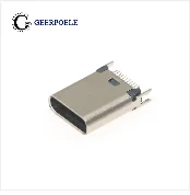 10 шт./партия USB3.1 16 pin type-C DIP плоский край 30 в 3A Micro USB Разъемы женский порт Jack хвост розетка электрические клеммы