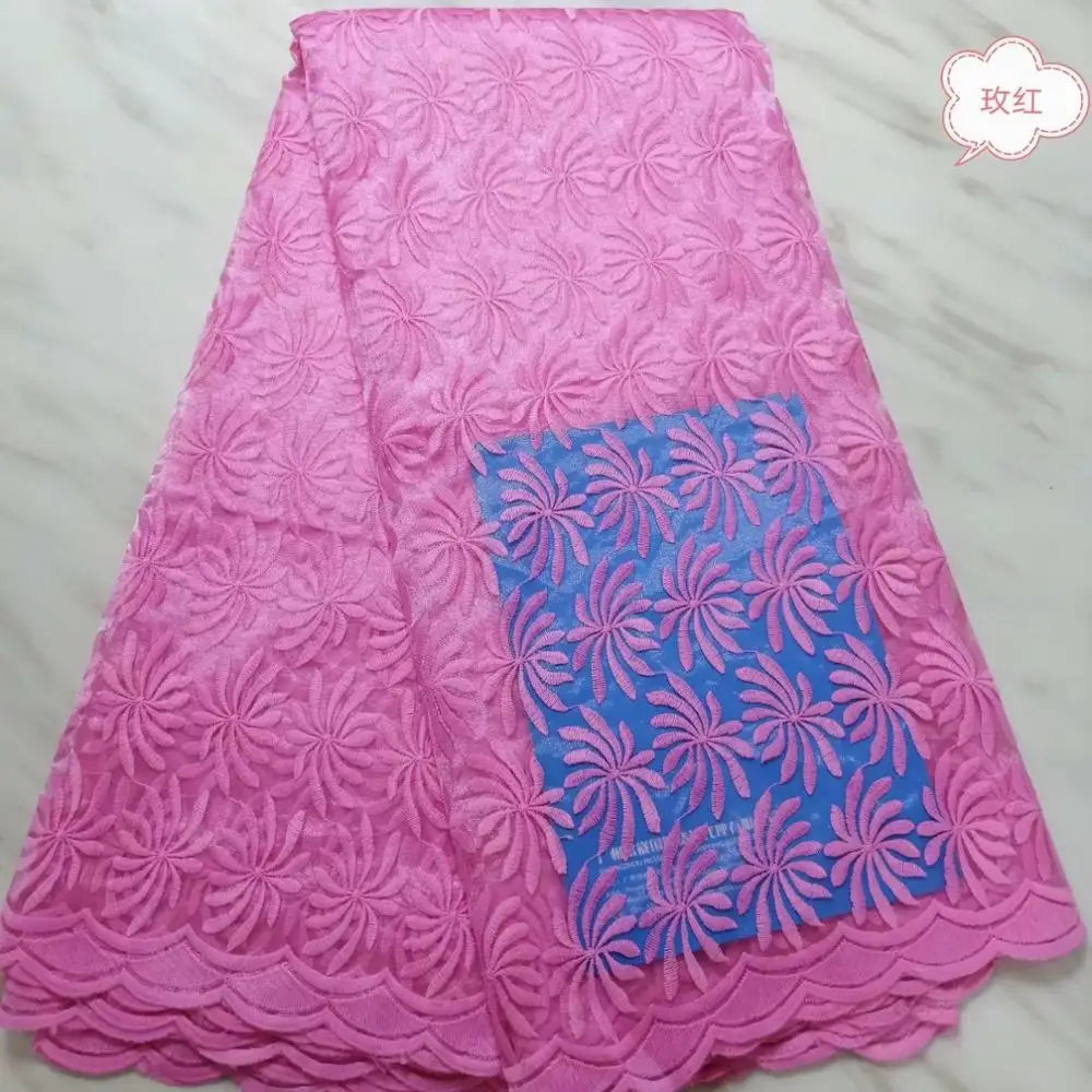 wholesale price french lace fabric with fabrics for dresses embroided tulle 5yard/set F167-26 | Дом и сад