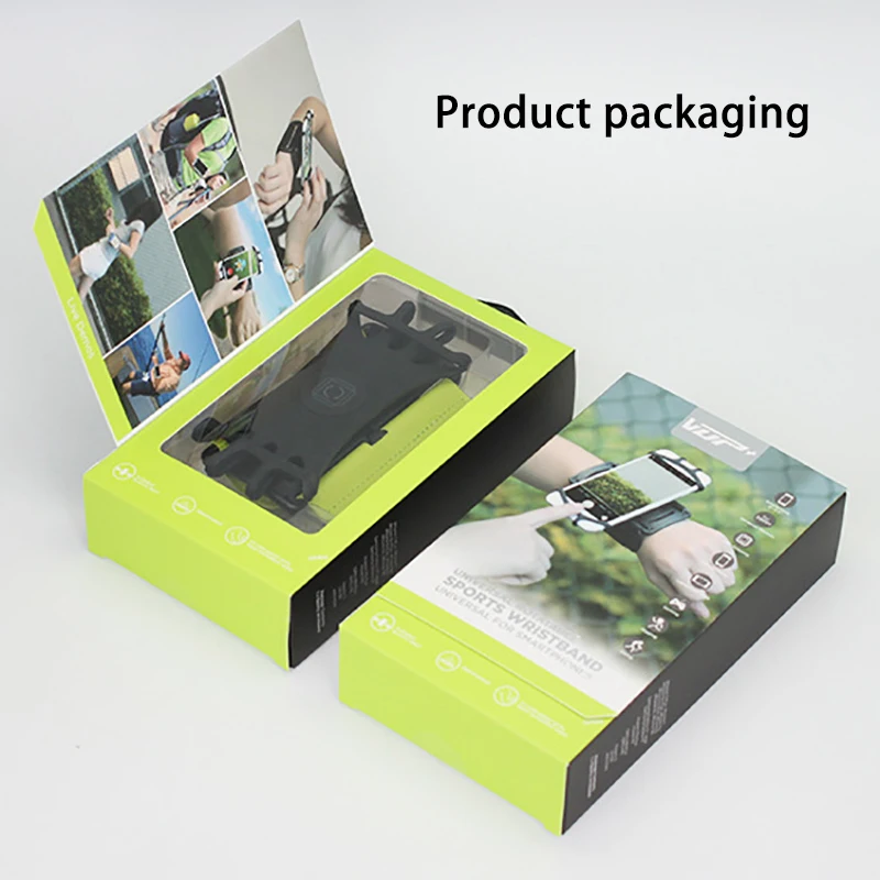 Поворотная сумка для бега мужчин и женщин повязки на руку сенсорного экрана