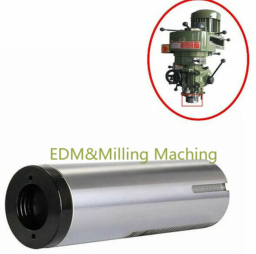 

1PC High Quality Bridgeport Milling Machine Part Spindle Sleeve CNC Thicken Chrome Barrel B142 Durable New