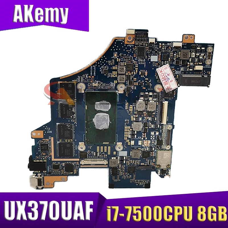 

UX370UAF i7-7500CPU 8GB системная плата REV1.1 для ASUS UX370 UX370U UX370UAF Материнская плата ноутбука UX370UAF материнская плата