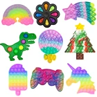 Игрушки-антистресс для детей, игрушки-антистресс с особыми потребностями, мягкие пузырьки, сенсорные игрушки-антистресс, подарки для взрослых