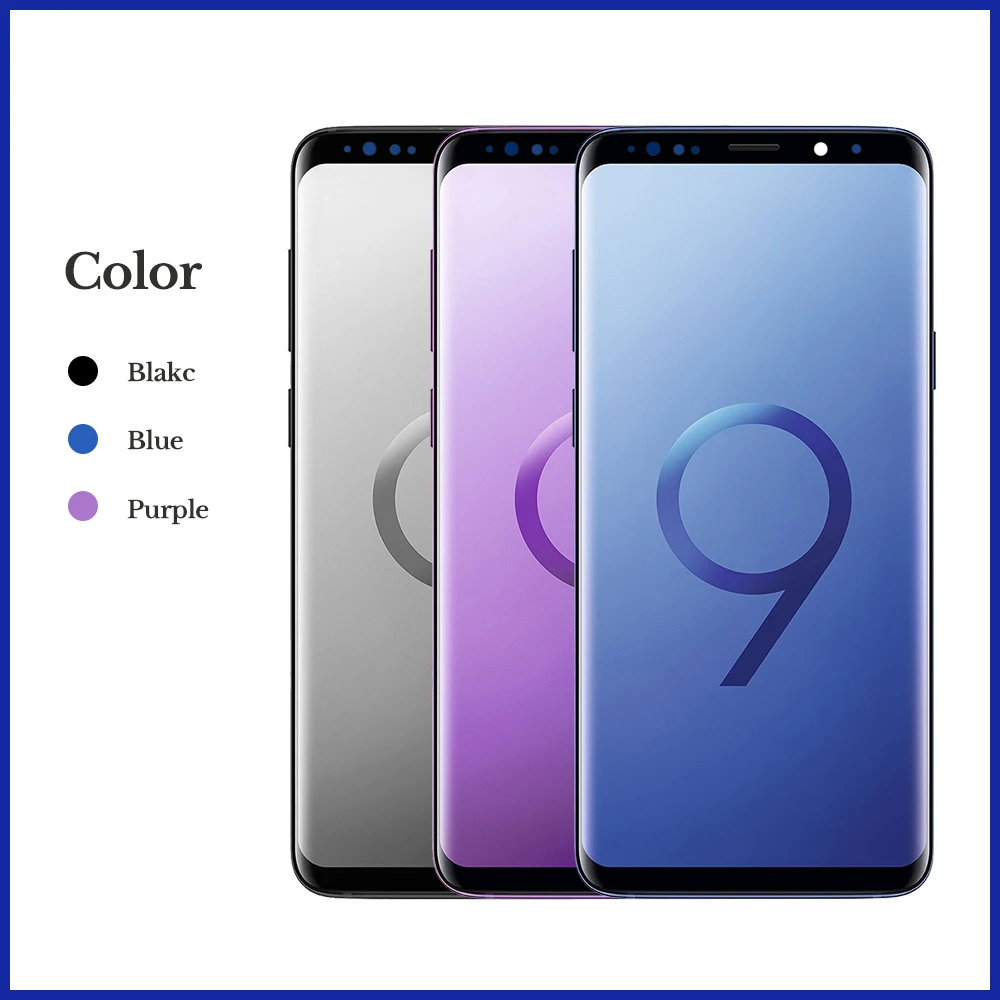 5 8 ''оригинальный S9 ЖК дисплей с рамкой для SAMSUNG Galaxy G960 G960F сенсорный экран