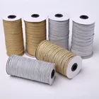 Эластичная лента, 3 мм, 6 мм, 9 мм, 5 ярдов, эластичная лента из спандекса, кружевные ленты с отделкой