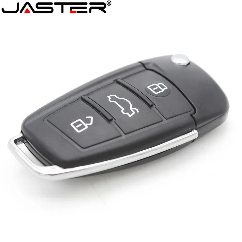 JASTER USB флеш-накопитель реальная емкость Audi Автомобильный ключ 8 ГБ 16 ГБ 32 ГБ 64 ГБ флеш-накопитель Флешка карта памяти U диск
