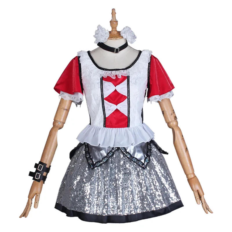 Аниме LoveLive!Sunshine! Платье Aqours Saint Snow Kazuno Leah костюм для косплея на Хэллоуин женщин