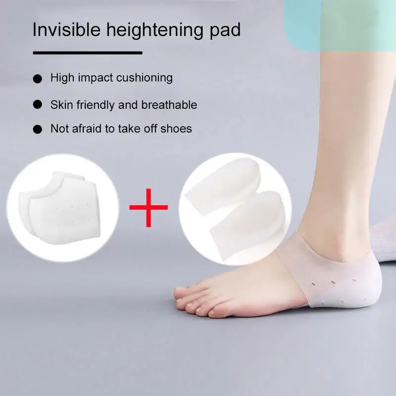 

Unisex Invisible Insoles Height Increase Off Shoe Insoles Multi-function Transparent Bionic Combination Breathable Firm Insoles