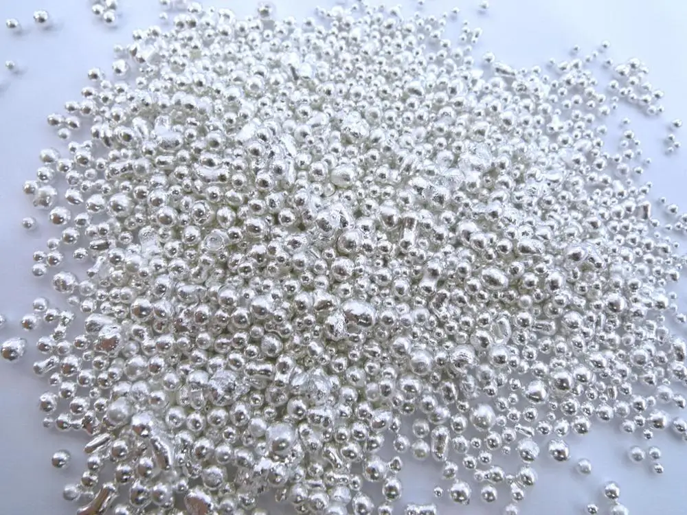 Частицы сырья из серебра 9999 пробы Ag|Магнитные материалы| |