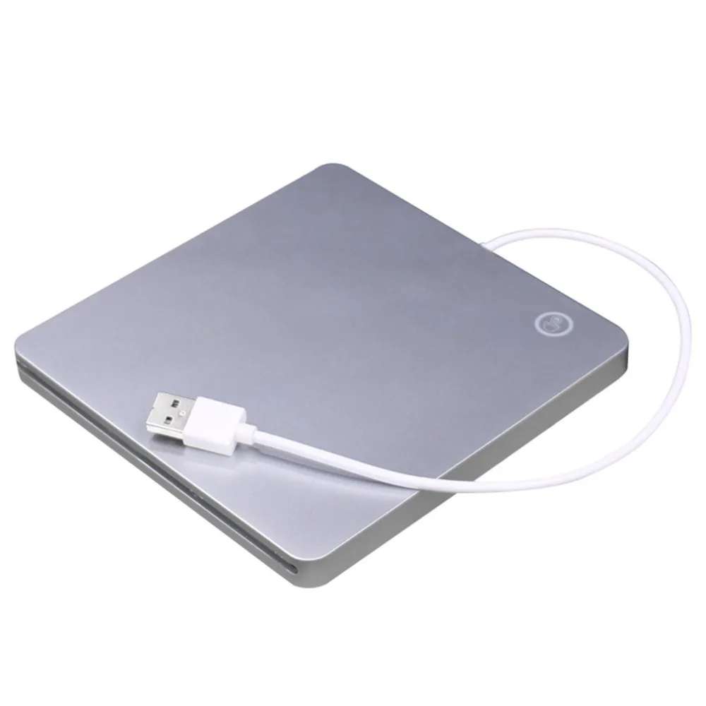 USB внешний слот DVD CD RW привод горелка супер тонкий мобильный для Apple Mac book Pro