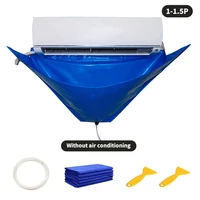 air conditioner cleaning cover waterproof dust protection cleaning cover bag washing bag below with water hose cleaning tool