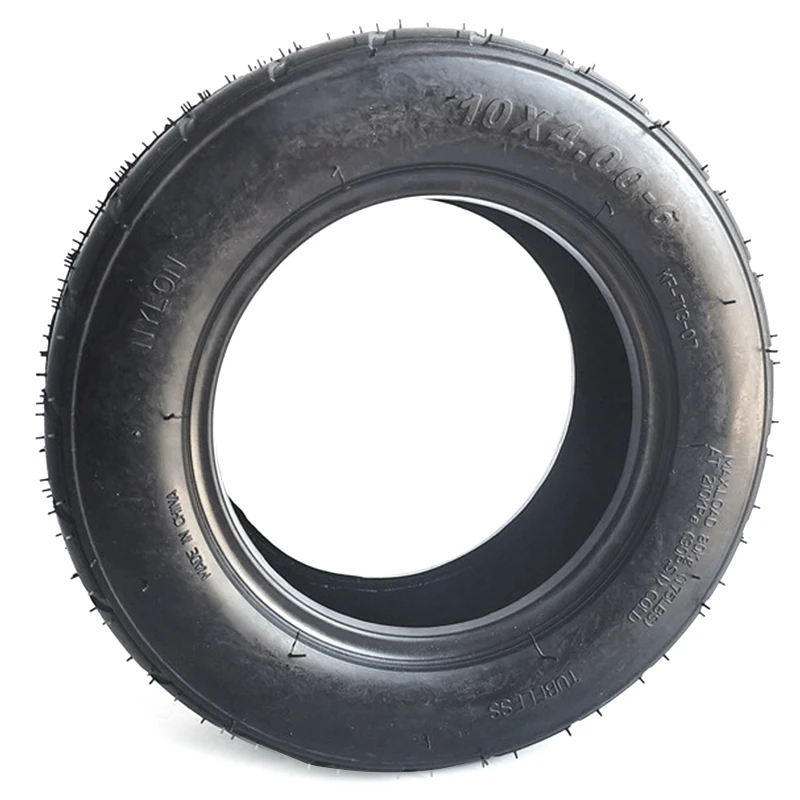 

6 Inch Tyre 10X4.00-6 Tubeless Tires for Snow Plow Beach Tyre Chinese ATV Vehicle Tyres