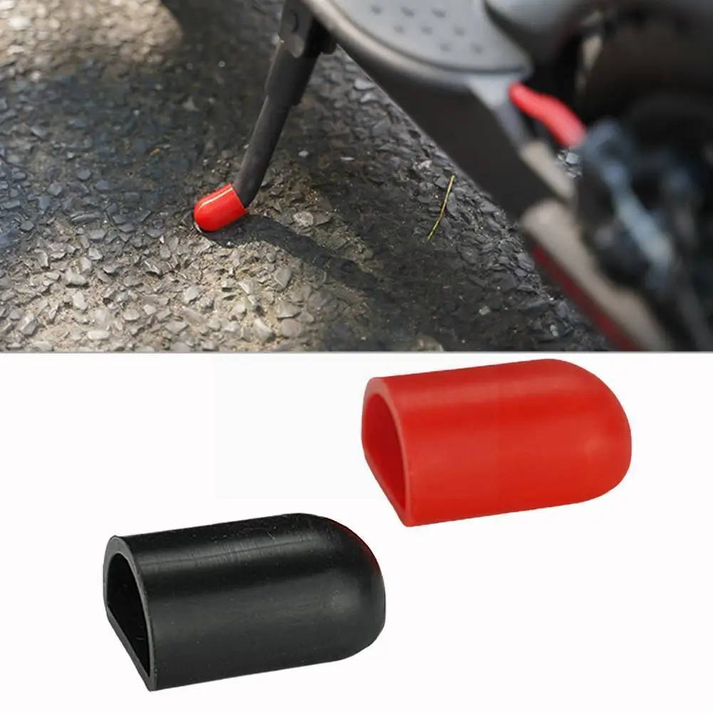 

1 пара чехлов для ножек для Xiaomi M365, аксессуары для электроприборов, боковой силикагель, запасные части для штатива, поддержка скутера V9B6