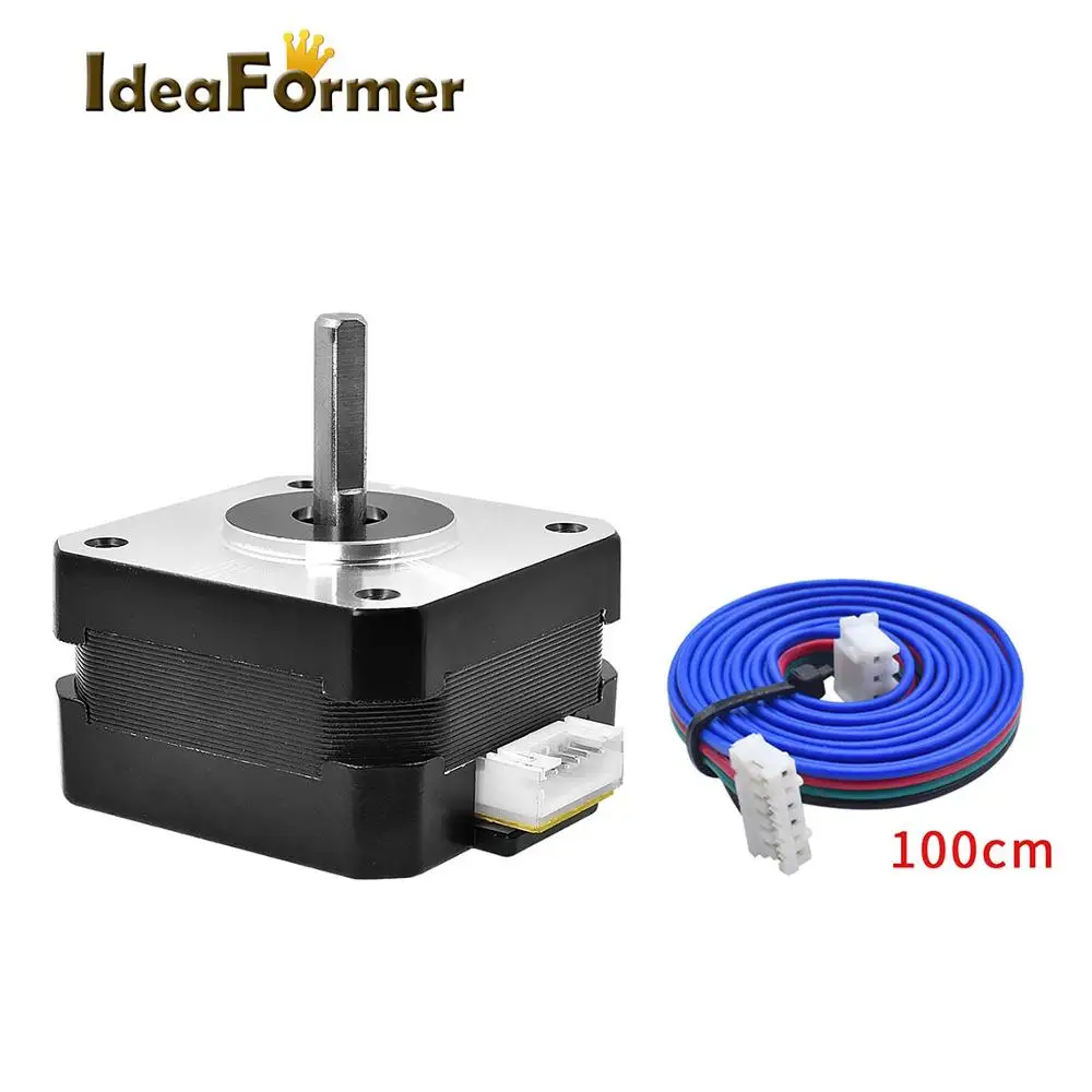 Части 3D принтера гибридный 2 фазы 1 8 градусов CNC Reprap Nema 42 Шаговый двигатель