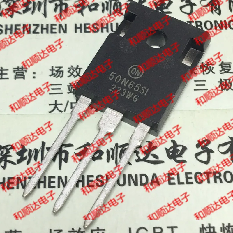 Оригинальный Новый/2 шт./50N65S1 NGTB50N65S1 TO 247 650V 45A|Транзисторы| |
