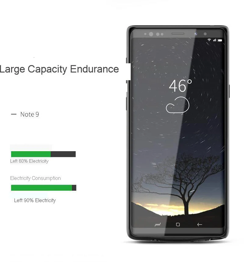 SeenDa 5500mah Аккумулятор Чехол для samsung Note 8 S8 plus противоударный резервный зарядный чехол для samsung S8 S9 Plus Note 9 power Bank