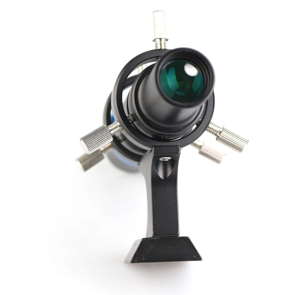 Fully Metal 6x30straight-Through Finder Scope W/ Six Metal Nylon-Tipped Thumbscrews for Precise Aiming LD2047A