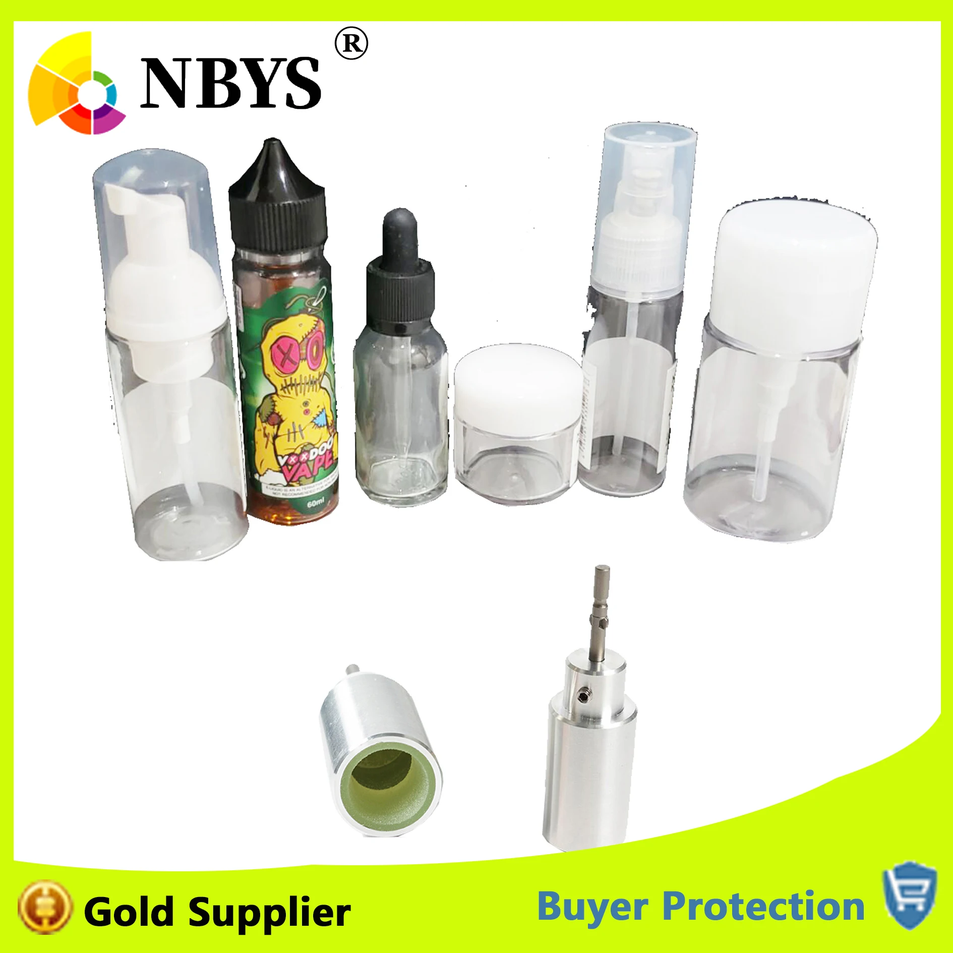 

Customized Chuck For E Liquid Bottle Perfume Capping Head For Auto Capper Screw Capping Machine Bottle Cap Sealer