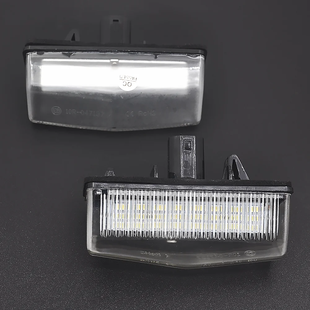 Для Toyota Prius Venza Matrix RAV4 C-HR Scion Lexus CT200 NX200 RX200 задний белый светодиодный номерной знак