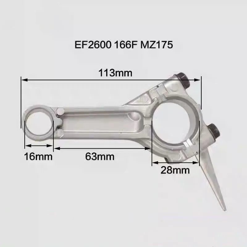 

Шатун/шатун в сборе для 04-тактного бензинового двигателя MZ175/166F, детали генератора EF2600