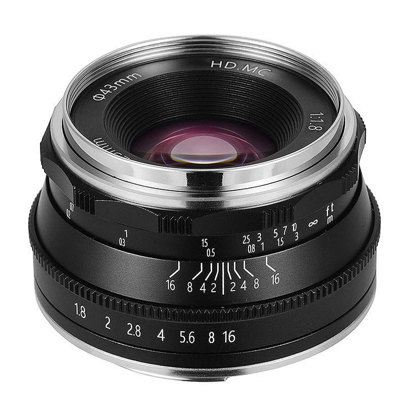 

25MM F1.8 Fixed Focus Micro- Lens Suitable Manual Prime Lens For SONY NEX Mount Micro- Single Camera