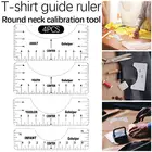 Линейка для выравнивания футболок, линейка с направляющим инструментом, модный дизайн, 4 шт.