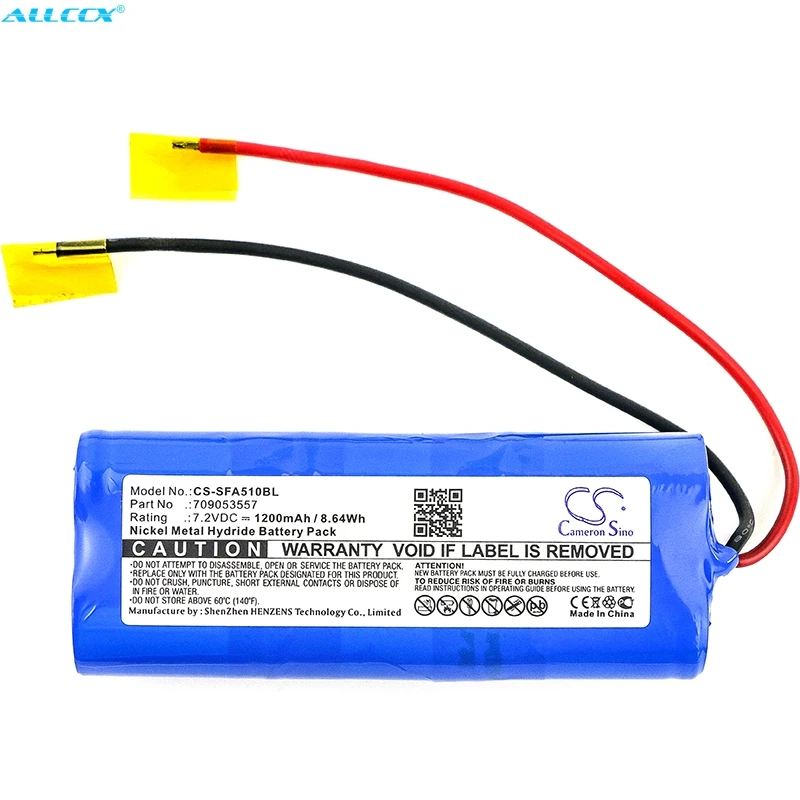 

Аккумулятор Cameron Sino 1200mAh 709053557 для Seik Terra FA5-10