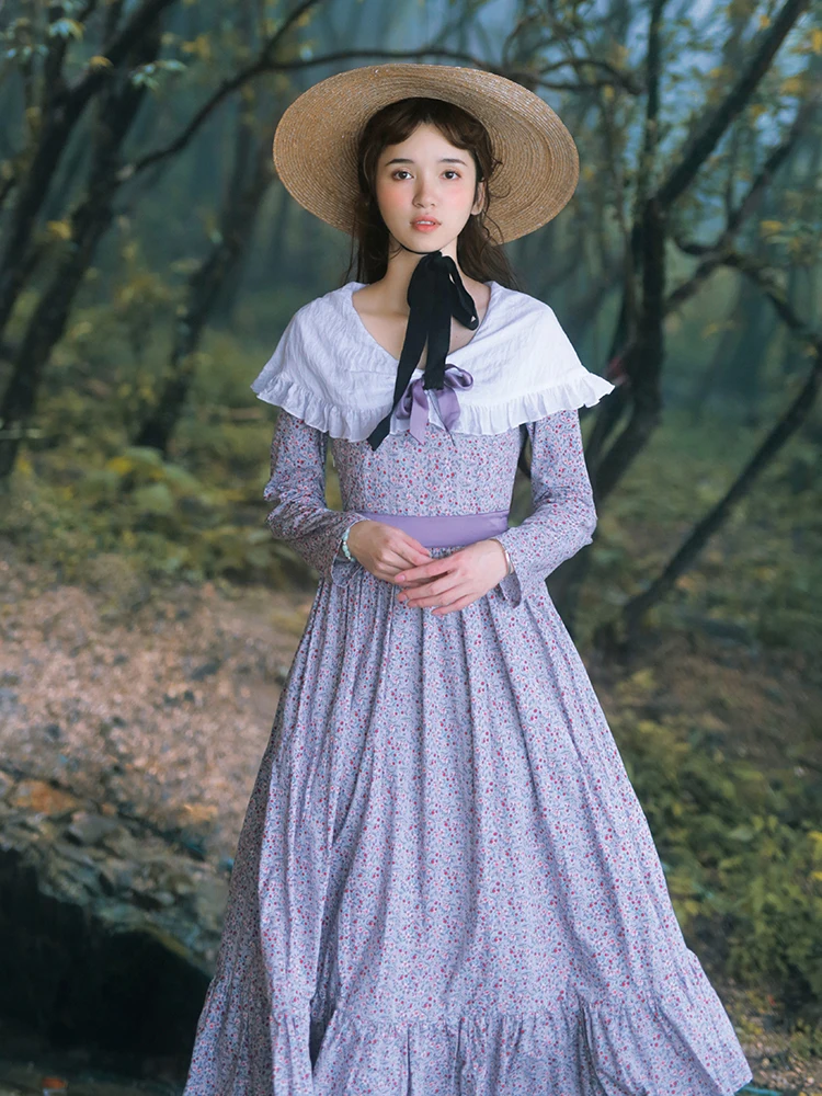 Женское Повседневное платье с цветочным принтом винтажное в стиле ретро