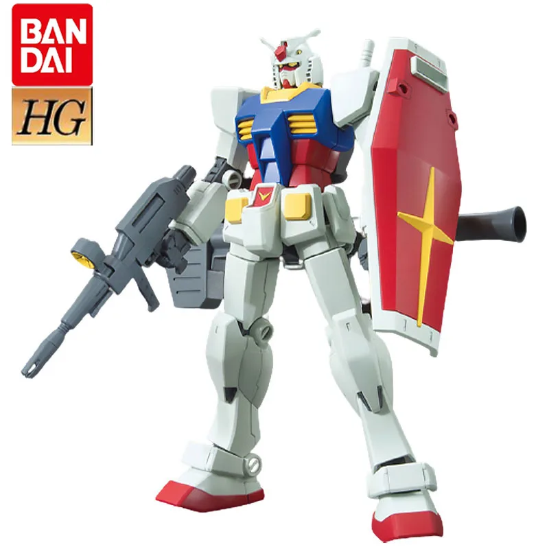 

Bandai Gundam Anime Action Figures Assembly Model HGUC 191 1/144 RX-78-2 Newborn Originator Gundam Assembled Number One Player