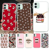penghuwan chocolate food tumblr nutella diy luxury phone case for iphone 11 pro xs max 8 7 6 6s plus x 5s se xr cover