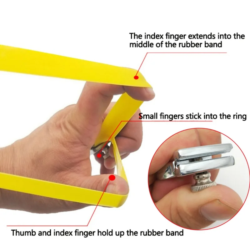 Рогатка для стрельбы на открытом воздухе Охотничья катапульта металлическая из