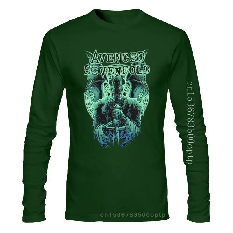

New Avenged Sevenfold Knight Black T Shirt 2021 Official Adult A7X