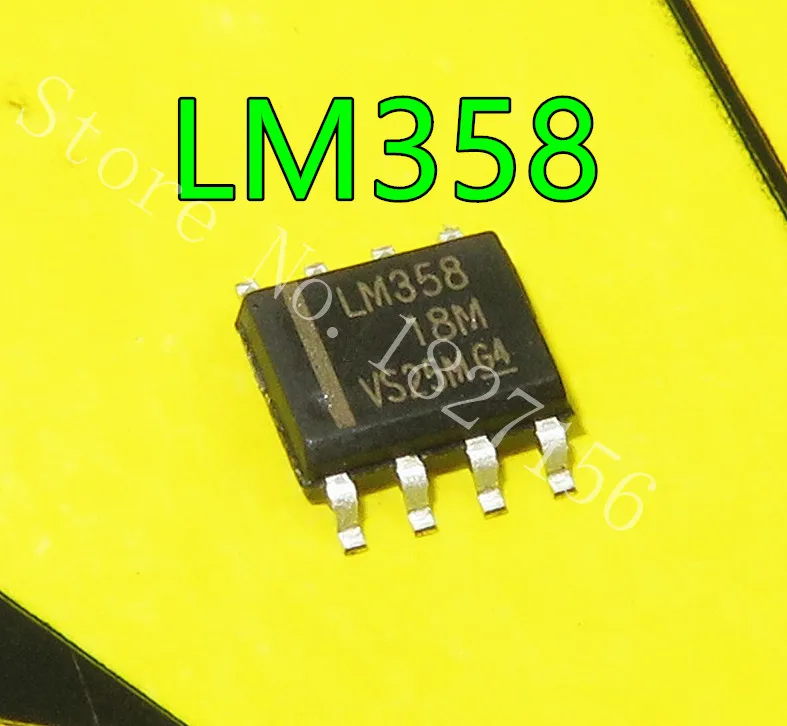 LM358DR 358 Аутентичные Мощность низкая двойные оперативные усилители лапками