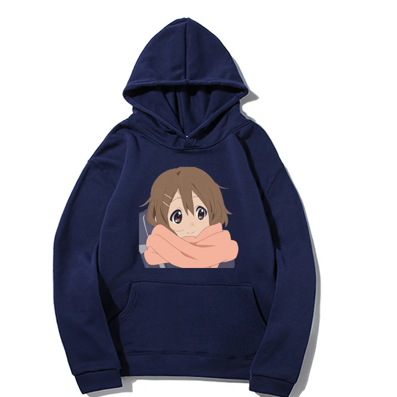 Худи yui hirasawa осенне-зимний Свитшот унисекс мужская и женская повседневная