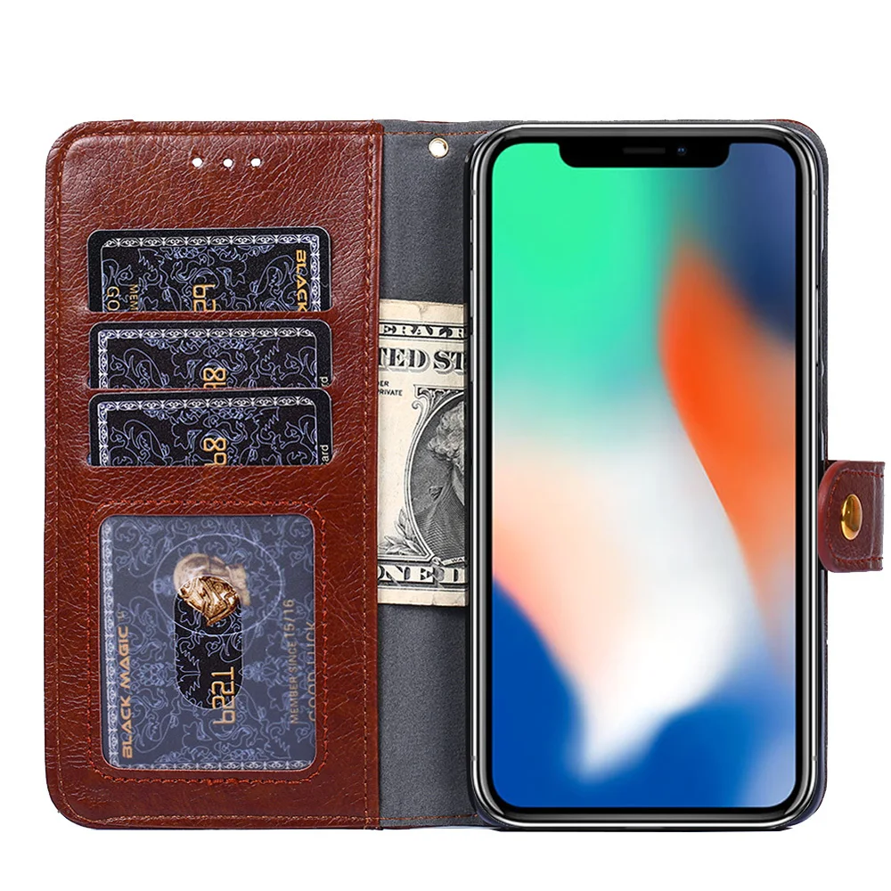 Флип чехол для OPPO Realme 2 3 5 6 iPad Pro X3 X50 X7 GT C11 C15 C12 V3 V5 Narzo 10A 6S 5i 5s X50M C20 V11 V15 кожаный