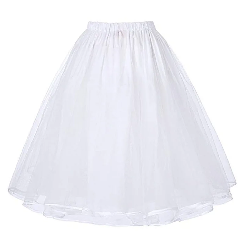 summer elegant lady multi-layer mesh skirt multi-color slim soft casual knee-length tulle skirt petticoat banquet party costume