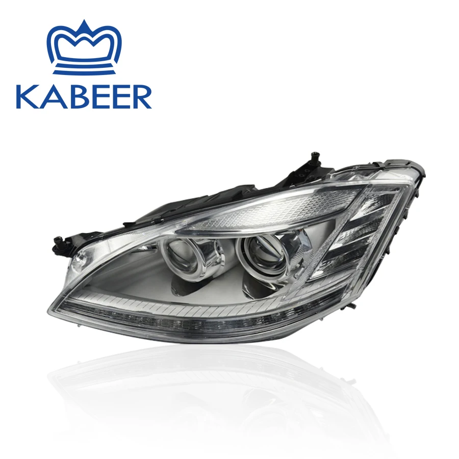 Фара в сборе подходит для Mercedes-Benz W221 2011-2012 с HID и AFS полный Plug& Play Aftermarket автомобильный передний светильник