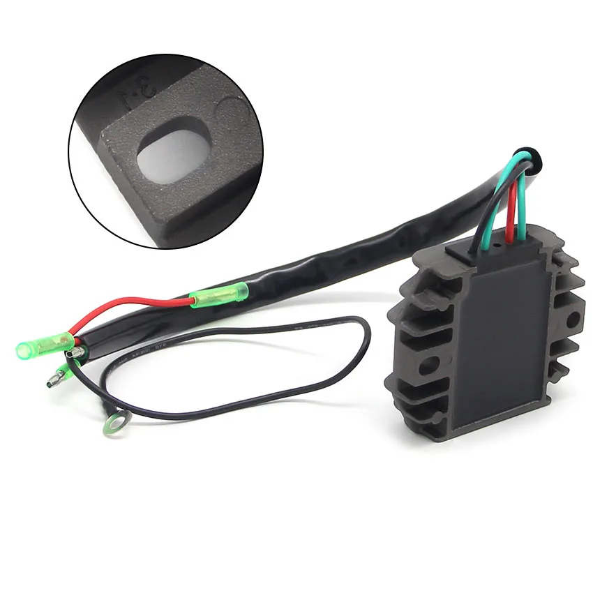 Регулятор напряжения Выпрямитель 12 В для Yamaha F20B MHL MHS MH/EPS WHL ES EPS/L E/MHL E/MHS/L E/P/MHS/L EHL EHPL