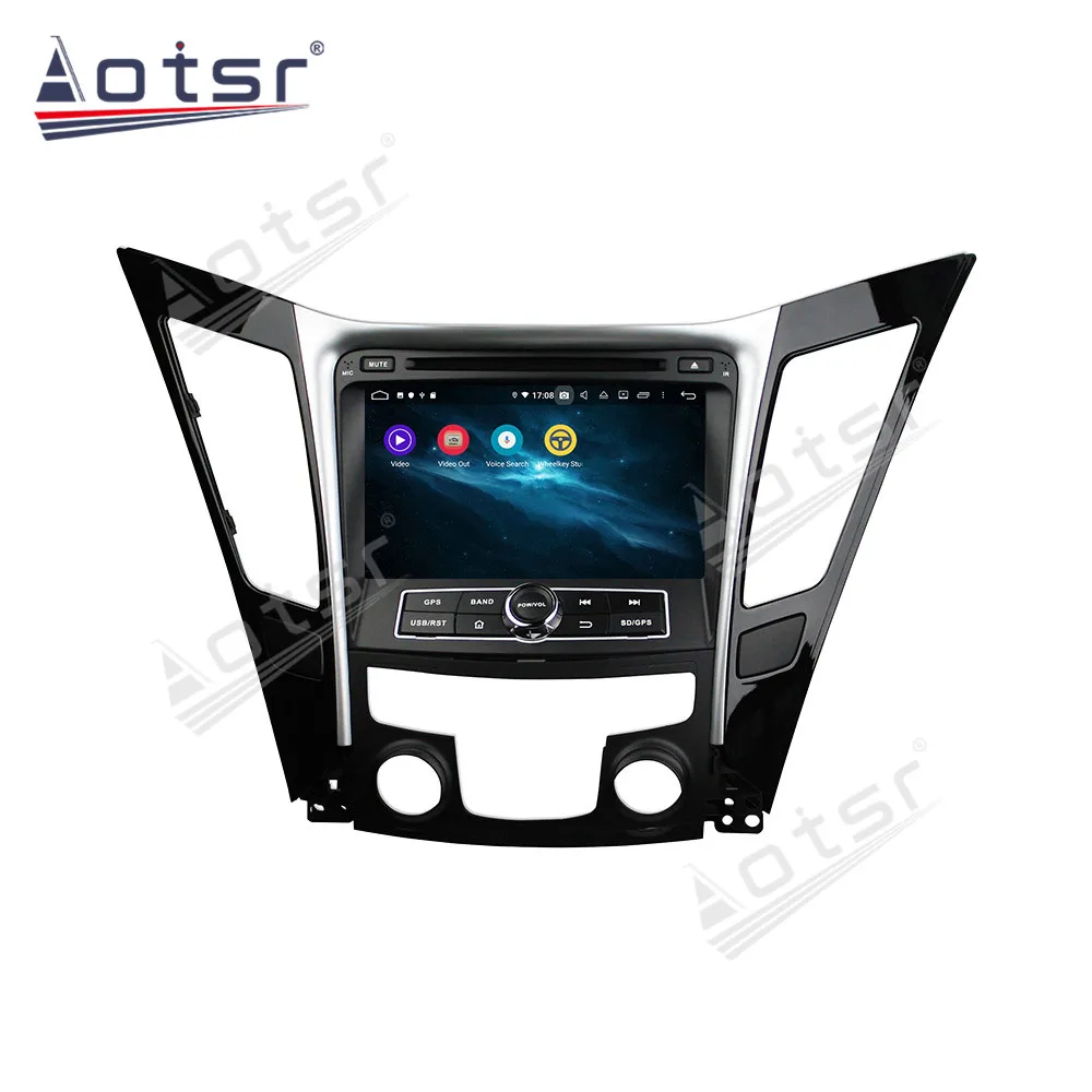 2 Din IPS экран Android 10 DSP автомобильный мультимедийный плеер для Hyundai Sonata i40 i45 2011-2015 GPS