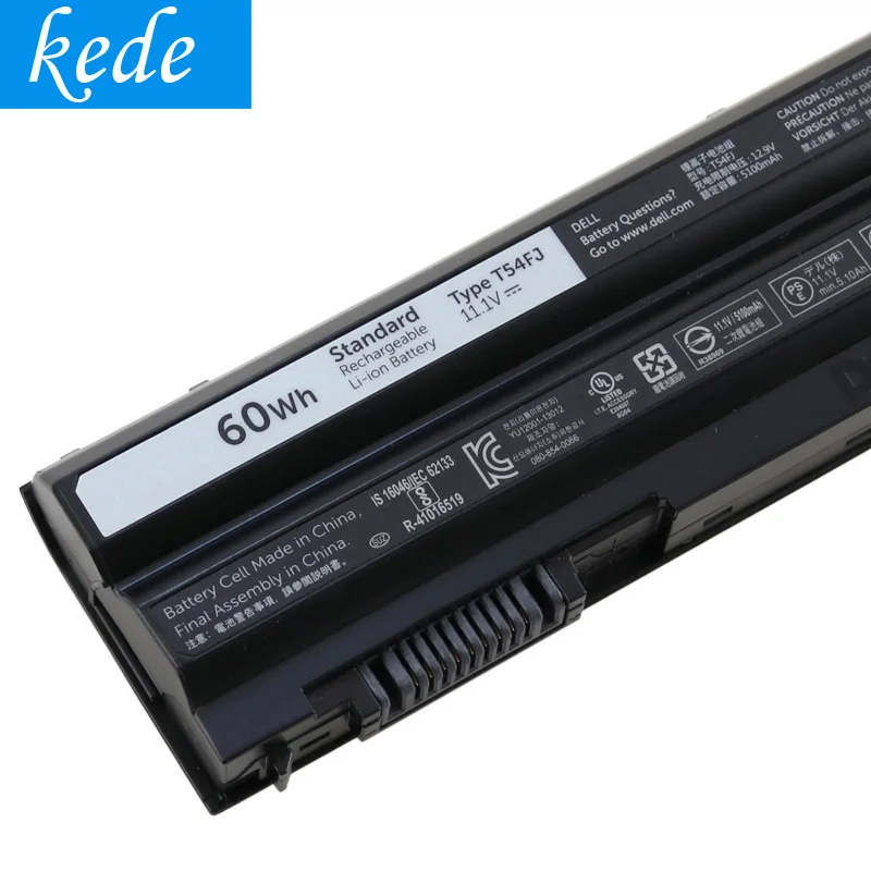 Оригинальный аккумулятор kede для ноутбука DELL Latitude E5420 E5430 E5520 E5530 E6420 E6430 E6520 E6530 Inspiron