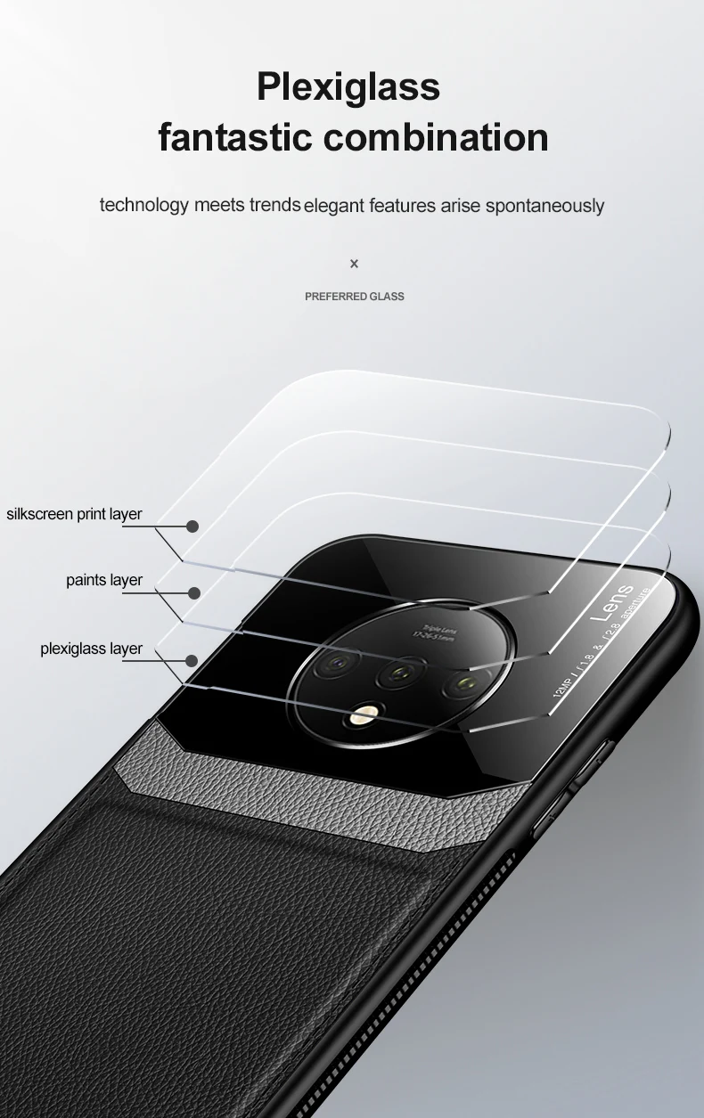 Чехол для Oneplus 7 T Pro Силиконовый противоударный бампер из искусственной кожи плексиглас задняя крышка для Oneplus One plus 6 6T 7 T pro Чехол Для Телефона