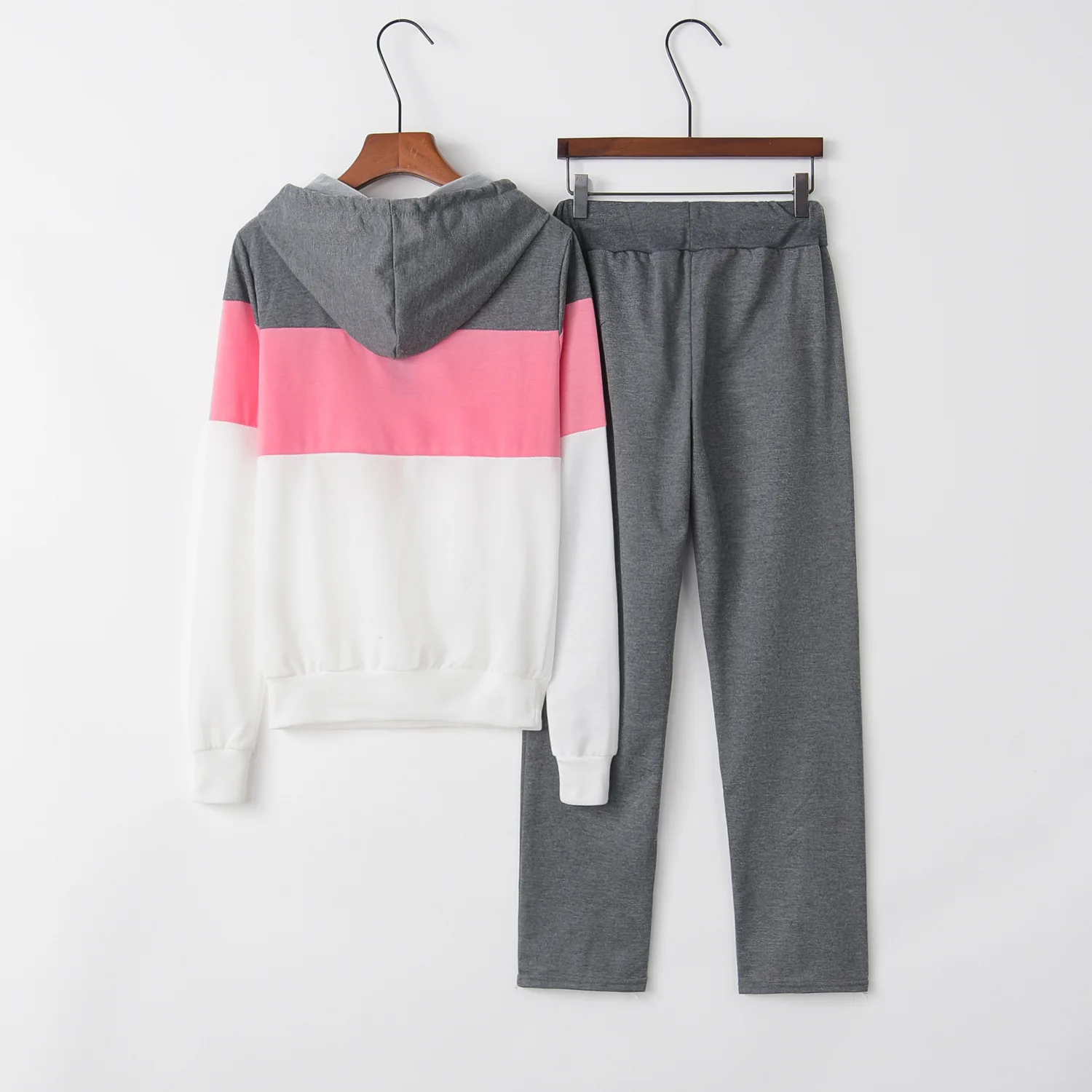 Сращивания 2020 новый дизайн Лидер продаж костюм комплект Для женщин спортивный из