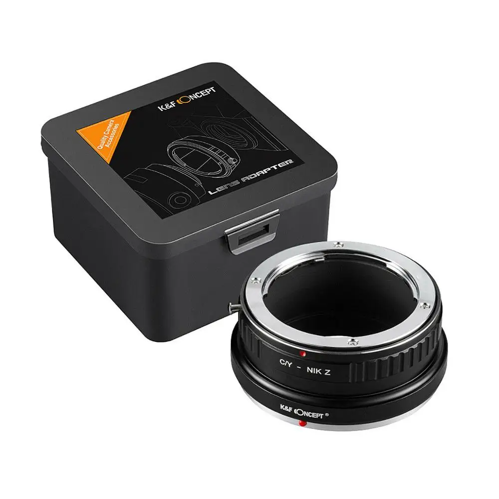 K & F Concept адаптер для камеры Contax Yashica CY, Крепление объектива к Nikon Z6 Z7 Z50, бесплатная доставка от AliExpress RU&CIS NEW