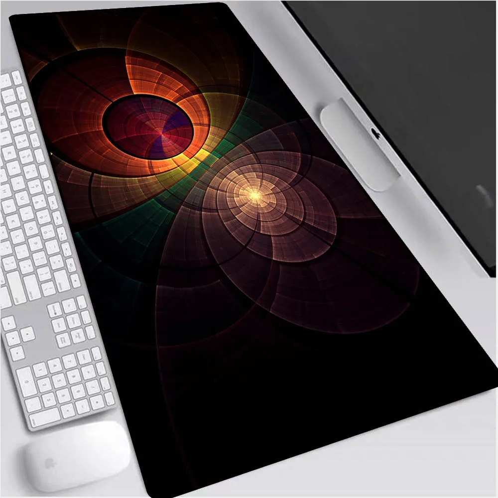 Mairuige Лидер продаж абстрактная Форма Алмазный Узор на заказ 400x900x3 мм Расширенный игровой большой коврик для мыши большой размер игровой стол XXL